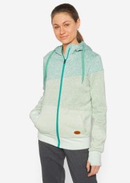 Fleece vest met gerecycled polyester, lange mouw, bpc bonprix collection