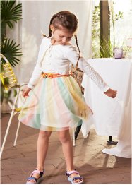 Meisjes feestelijke jurk met kleurverloop, bpc bonprix collection