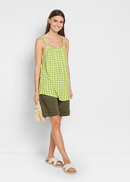 Top in A-lijn, geruit, bpc bonprix collection