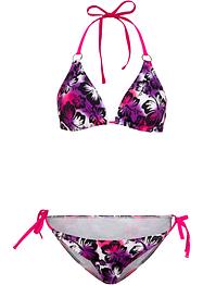 Triangel bikini (2-dlg. set) met gerecycled polyamide, RAINBOW