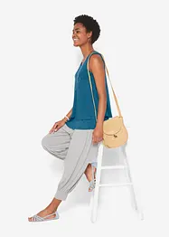 Dubbellaagse top van viscose, bonprix