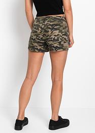 Short met camouflageprint, RAINBOW