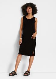 Jersey jurk met split, bpc bonprix collection