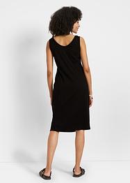 Jersey jurk met split, bpc bonprix collection