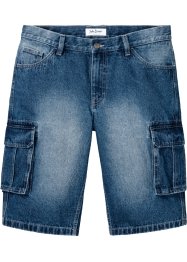 Cargo jeans bermuda, loose fit, John Baner JEANSWEAR