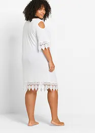 Transparante strandjurk  van viscose, bonprix