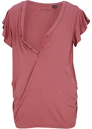 Zwangerschapsshirt / voedingsshirt met viscose, bonprix