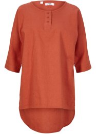 Linnen oversized blouse, bpc bonprix collection