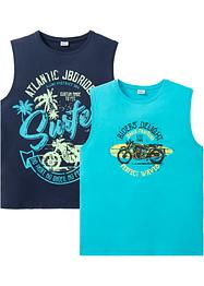 Muscle shirt (set van 2), John Baner JEANSWEAR