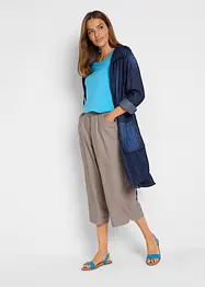 3/4 broek van een linnen-katoenmix, bonprix