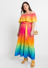 Carmen jurk met volant, BODYFLIRT boutique