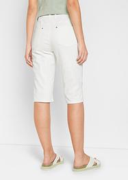 Stretch jeans bermuda met comfortband, bpc bonprix collection