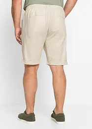 Instap bermuda van linnenmix, regular fit, bonprix