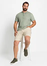 Instap bermuda van linnenmix, regular fit, bonprix