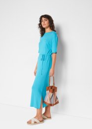UV jurk met split, halflange mouw, bpc bonprix collection