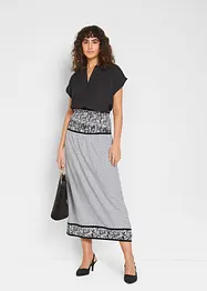 Tuniekblouse van georgette, bonprix