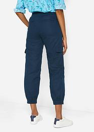 Cargo broek met linnen, bpc bonprix collection