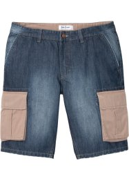 Jeans cargo bermuda, regular fit, John Baner JEANSWEAR
