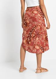 Linnen rok met drapering, RAINBOW