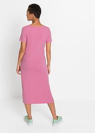 Jersey jurk met knoopdetail, RAINBOW