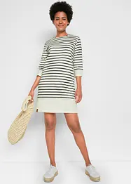 Sweatjurk met 3/4 mouwen, bonprix