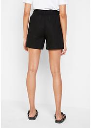 Paperbag short met linnen, bpc bonprix collection