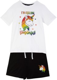 Pride T-shirt en short (2-dlg. set), bpc bonprix collection