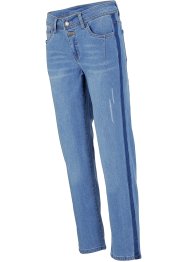 Straight ultra soft jeans met tapes, John Baner JEANSWEAR