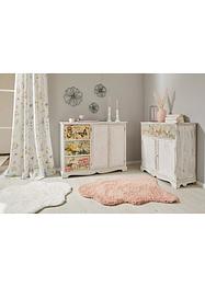 Microvezel gordijn met bloemenprint (1 stuk), bpc living bonprix collection