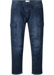 Regular fit cargo stretch jeans, tapered, John Baner JEANSWEAR