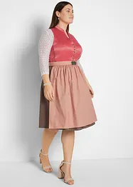 Dirndl met comfort, knielang (2-dlg. set), bpc bonprix collection