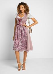 Dirndl met jacquard en schort met borduursel (2-dlg. set), bpc selection premium
