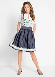 Dirndl blouse met broderie anglaise, bonprix