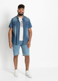 Jeans bermuda, regular fit (set van 2), John Baner JEANSWEAR