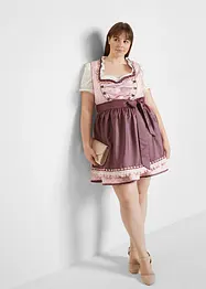 Dirndl met schort, knielang (2-dlg. set), bpc bonprix collection