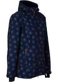 Softshell jas met bloemenpatroon, waterafstotend, bonprix