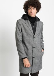 Korte coat met uitneembare windvanger met capuchon, bpc selection