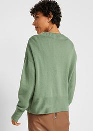 Kort, wollen vest met Good Cashmere Standard®, bpc selection premium