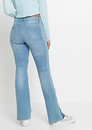 Flared jeans met patchwork, RAINBOW