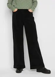 Wijde stretch Dietrich Marlene broek, high waist, bonprix