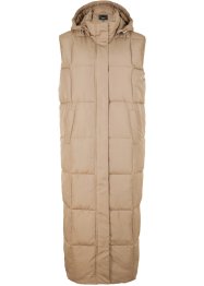 Lang gewatteerd vest van gerecycled polyester in maxilengte, bpc bonprix collection