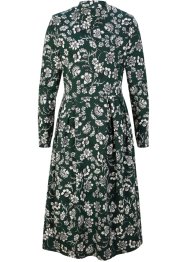 Jersey jurk met print, lange mouw, bpc bonprix collection