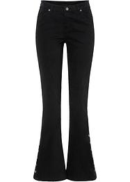 Flared broek met knoopsluiting opzij, RAINBOW