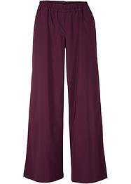 Bengaline instapbroek met wijde pijpen en splitten, comfortband, bpc bonprix collection