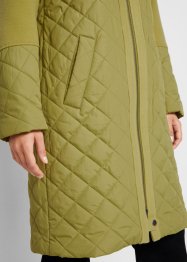 Lange jas van een materiaalmix, bpc bonprix collection