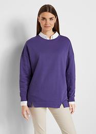 Oversized sweater met split, bpc bonprix collection