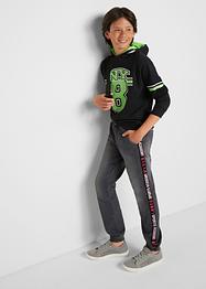 Jongens jogging jeans met tapes, slim fit, John Baner JEANSWEAR