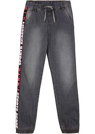 Jongens jogging jeans met tapes, slim fit, John Baner JEANSWEAR