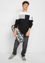 Jongens sweater met colorblocking, bpc bonprix collection