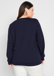 Sweater met broderie anglaise, bpc selection premium